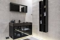 Керамическая плитка Porcelanosa Bottega Spiga Acero P35800481 настенная 45х120 схема 2