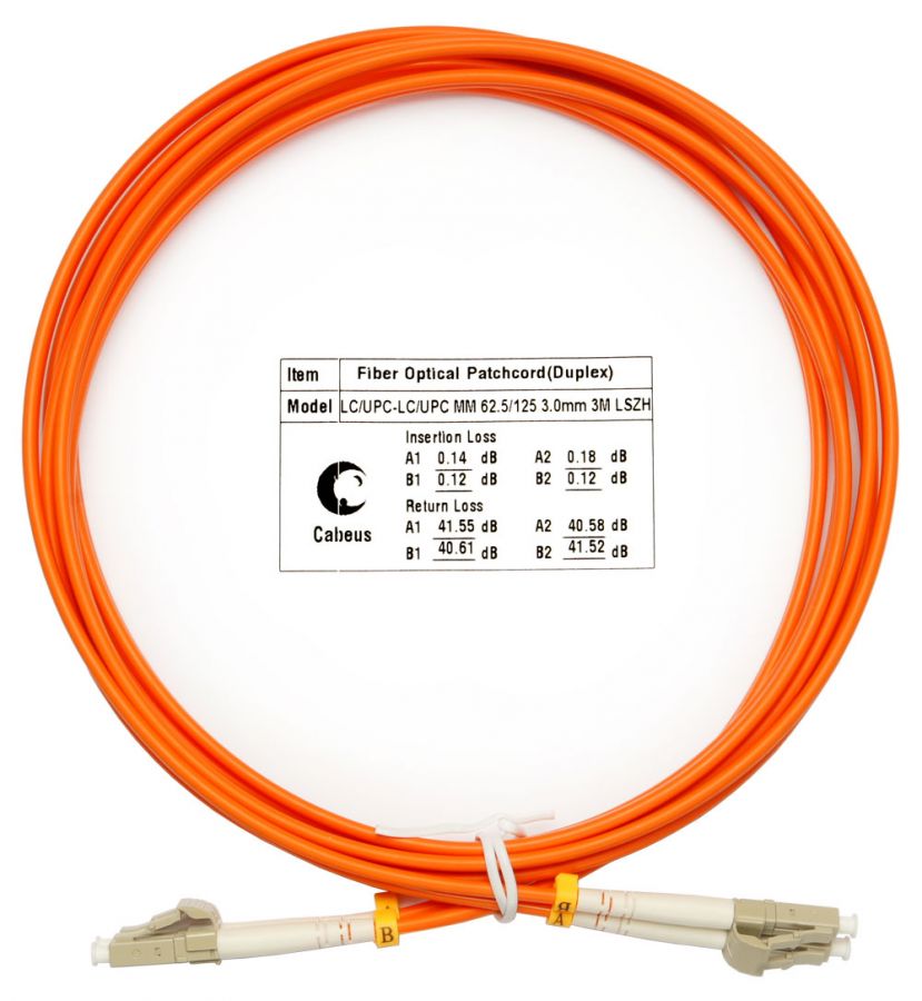 CABEUS FOP-62-LC-LC-3M ШНУР ОПТИЧЕСКИЙ 7604c