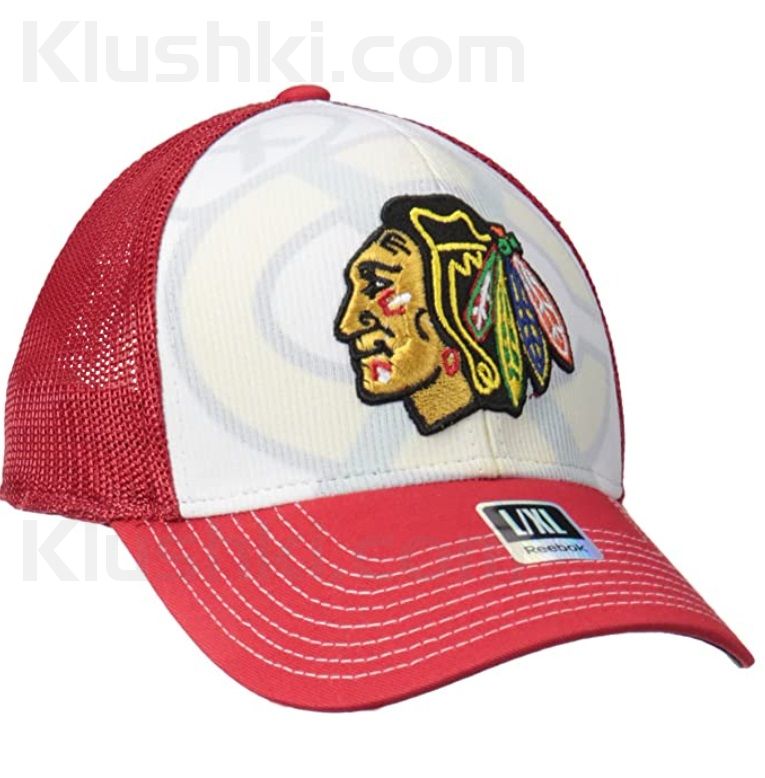 Кепка NHL Chicago Blackhawks Men's Face-Off Formation Structured Flex Cap