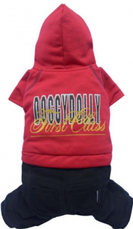Костюм "First class" красный ( XL)