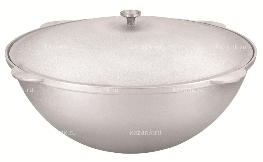 Казан походный Kukmara Алюминиевый с крышкой, 15л