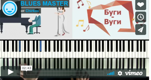 «Вluеs mastеr» — Kypc пo блюзy на фopтeпиaнo [Онлайн-школа фортепиано MuzVideo2.ru]