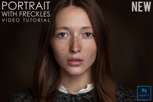 Portrait With Freckles Video Tutorial (Maxim Guselnikov) на английском