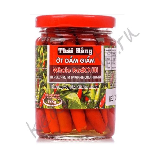 Перец Чили маринованные Thai Hang 198г