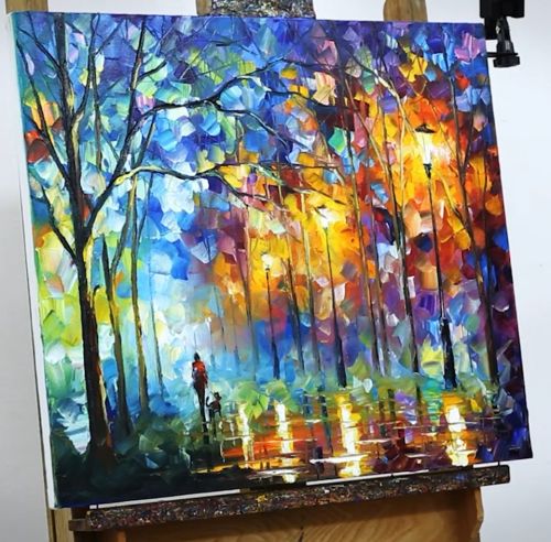 Онлайн-курс живописи в стиле импрессионизм (Леонид Афремов)