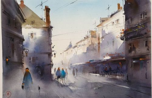 Французские улочки. Запись мастер-класса 28 сентября (Илья Ибряев)