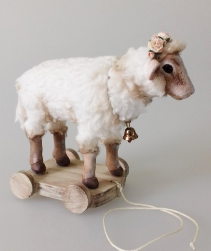 Овечка Молли - игрушка для игрушки (Елена Олейник)