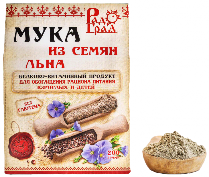 Мука из семян льна