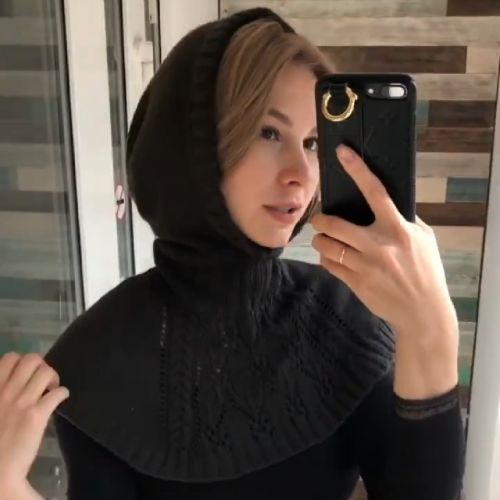 Вязаный капор [tvoe_hobby]