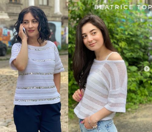 Топ 'Beatrice' (natali_aksyonova_knit)