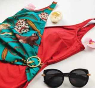 Пошив слитного купальника со встроенными чашками (Альбина Скрипка)