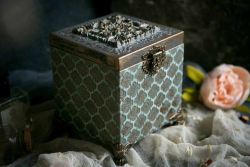 Декупаж шкатулки Изабелла (Елена Якимова)