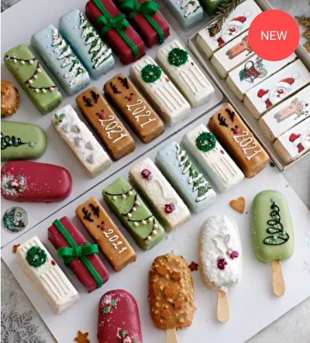 Курс 'Нарезные + чизкейки'. Новогодний декор (Ильзира Карагузина)