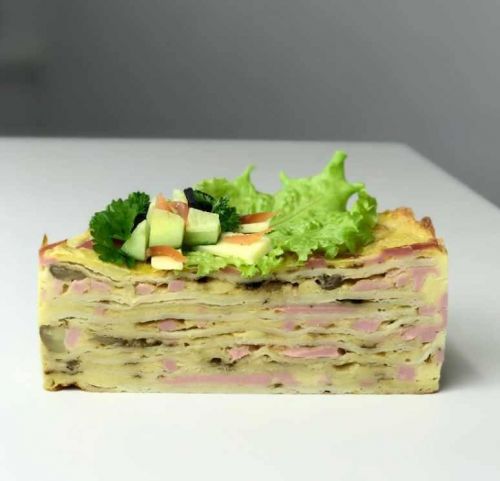 Торт закусочный сырный (Мария Манахова)