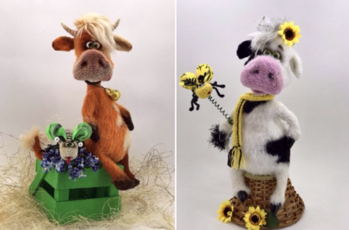 Мастер класс 'Бычок Гаврюша' (Наталия Резник)