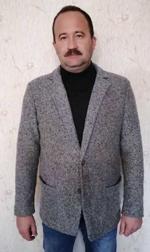 Мужской пиджак. Трикотаж. Вязание пиджака от и до (2 блок). Без поддержки (sekreti_masterstva)