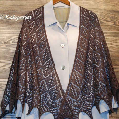 Шаль 'Полярная звезда' (Татьяна Гобрусева)