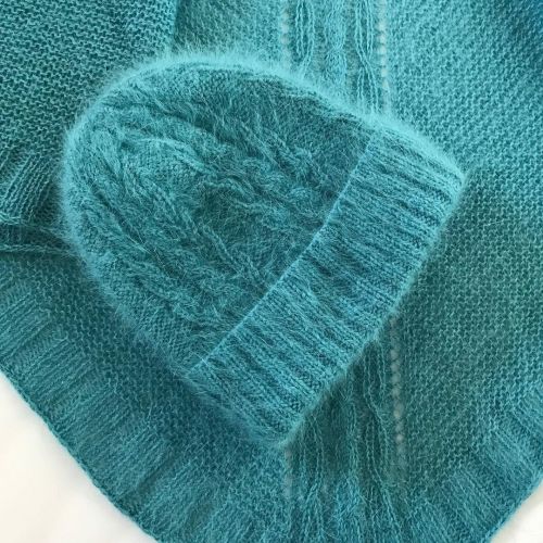 Шапка 'Зимнее море' (irenoknit)