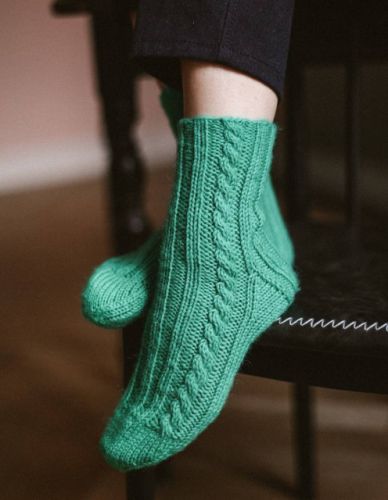 [Вязание] Экспресс носки (для 8-ниточной пряжи) [Teplaya & Masha]