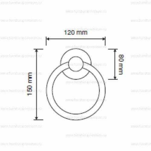 Ручка-стучалка Linea Cali Barocco 355