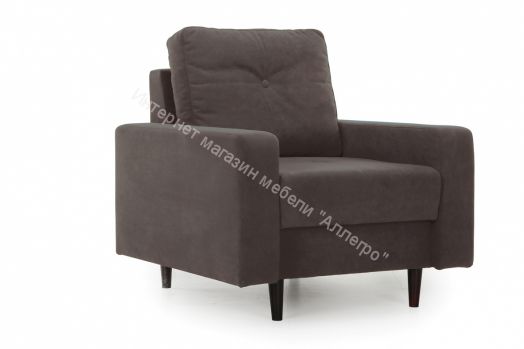 Кресло Лоретт (Galaxy 04 (велюр) коричневый)
