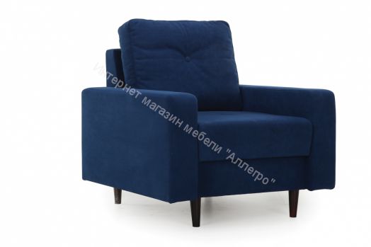 Кресло Лоретт (Galaxy 14 (велюр) синий)