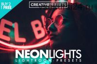 [CreativeMarket] Neon Lights Lightroom Presets