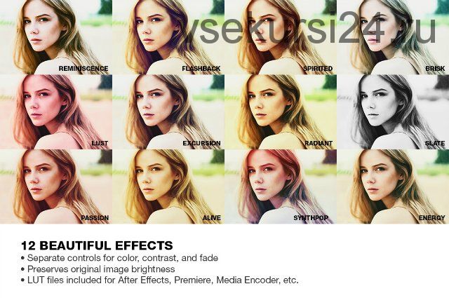 [CreativeMarket] Premium Looks Photoshop Actions vol.1-2