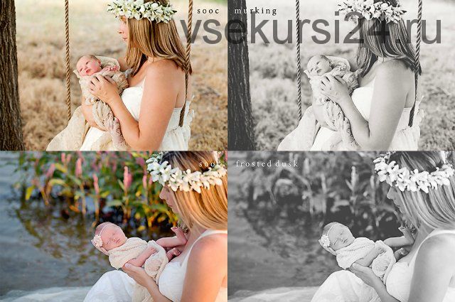 [CreativeMarket] Silver Somber - Photoshop Actions