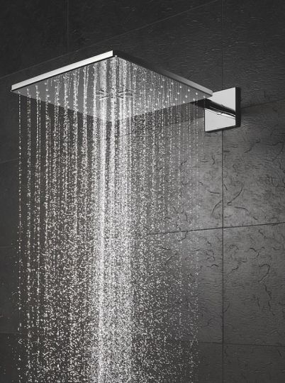 Квадратный душ Grohe Rainshower SmartActive Cube 310 два вида струй 26479000 ФОТО