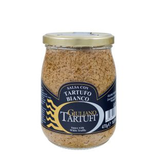 Соус сальса грибной с белым трюфелем Giuliano Tartufi Salsa con Tartufo Bianco 470 г - Италия