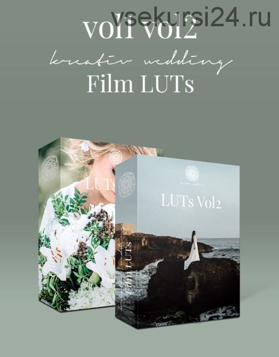 Bundle Video LUTs 1&2 (Riccardo Fasoli и Kreativ Wedding)