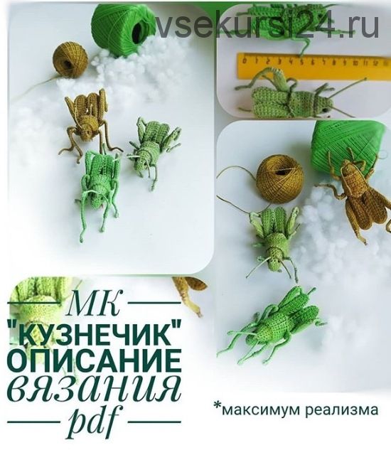 МК 'Кузнечик' описание вязания (Марина Филиппова)