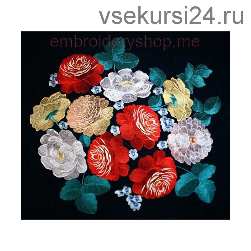 [Embroidery shop] Комплект Жостово flw0033 (Евгения Гурина)