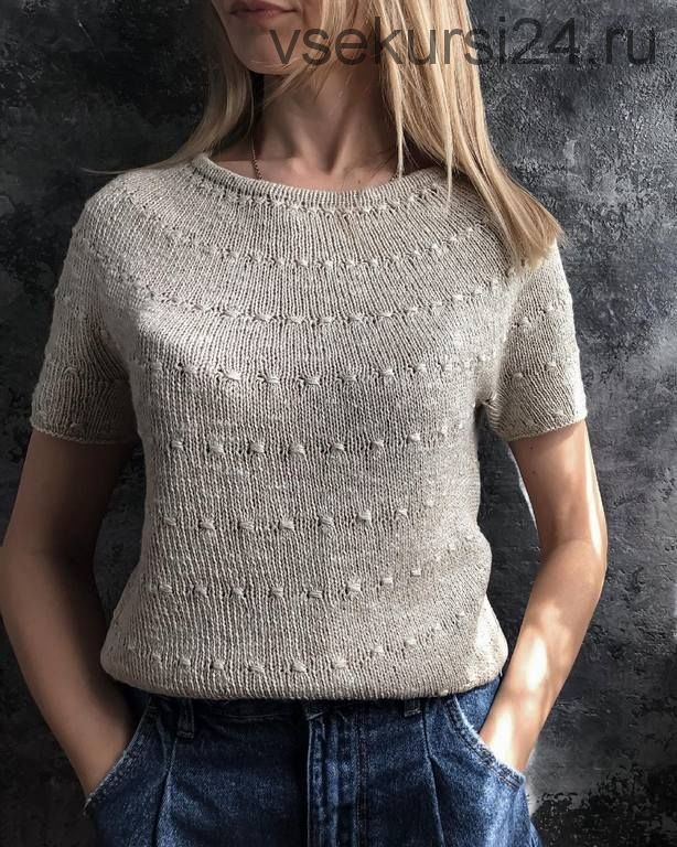 Футболка «point_tshirt» (kate_kost_knit)