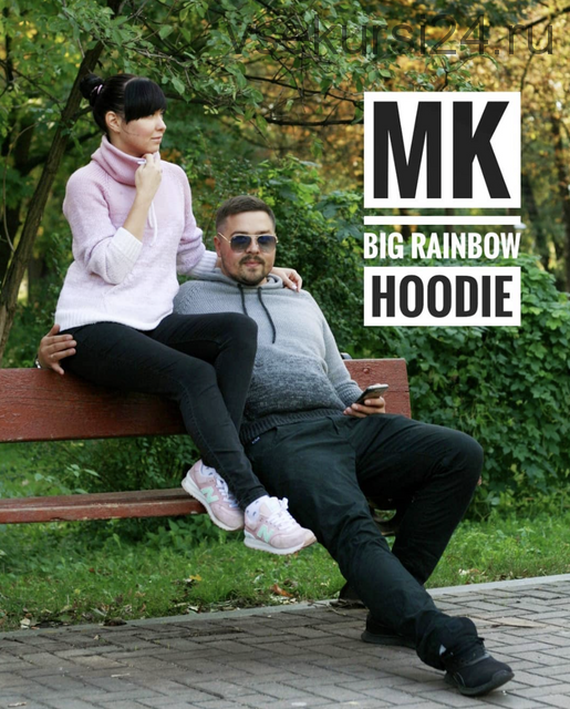 МК rainbow_hoodie взрослый (Алена Михайлова)