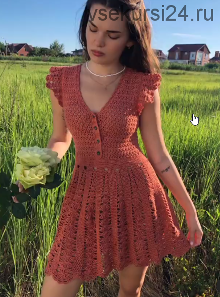 Платье 'Охра Атакамы' (bohiti_handmade__)