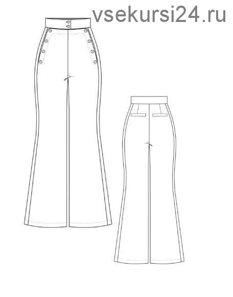 [LaForme] Брюки 0712 . Размер 38-54. Рост 164 (Софья Ерашевская)