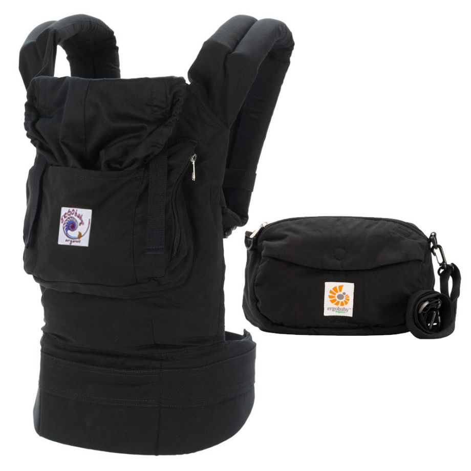 Ergobaby Set Organic Сумка+Эрго-рюкзак Black