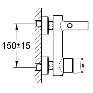 GROHE | CONCETTO EINHAND-WANNENBATTERIE | Duş Smestiteli kod 32211001