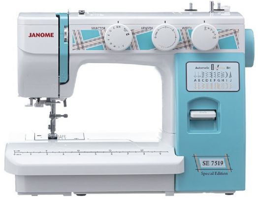 ШВЕЙНАЯ МАШИНА JANOME SE 7519  /   ЦЕНА 32000 руб. Бесплатная доставка по РФ.