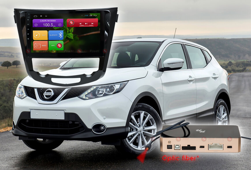 Redpower 31301 R IPS DSP ANDROID 7 Магнитола Nissan (X-Trail, Qashqai) с климат-контролем.