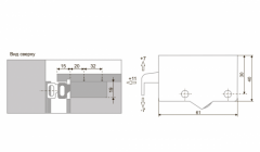 Купить универсальный навес до 50 кг Boyard CH03 оптом и в розницу