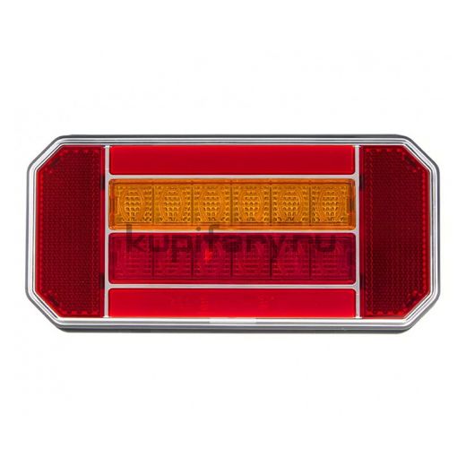 Левый задний светодиодный фонарь на фуру, грузовик, прицеп 165*80*30мм 10-30v ZD1693
