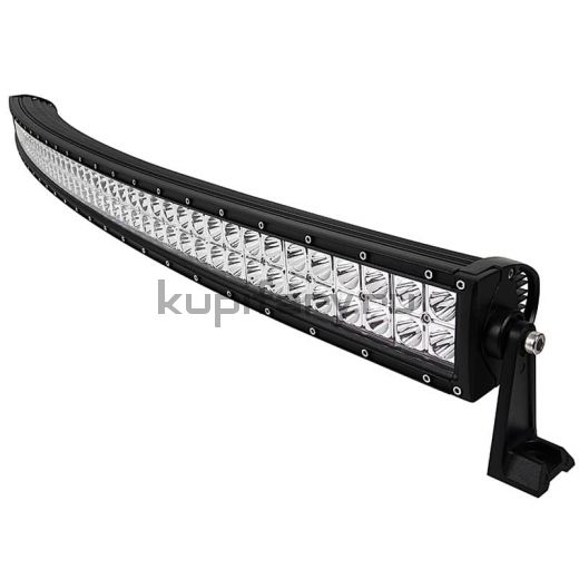 Радиусная светодиодная балка 288W 96 led EPISTAR 126 см дальнего света