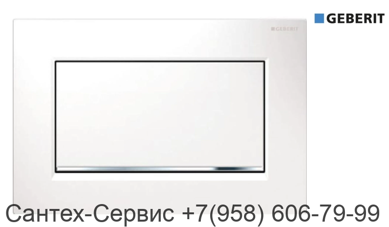 115.893.KJ.1 Смывная клавиша Geberit Sigma 30, смыв/стоп