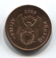 5 центов 2003 ЮАР