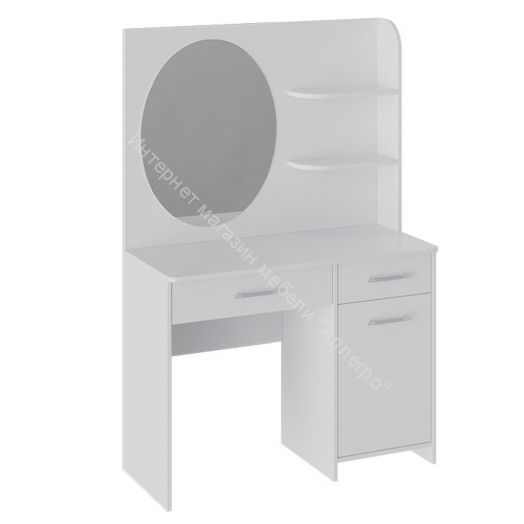 Стол туалетный «Эвита» (Белый глянец)