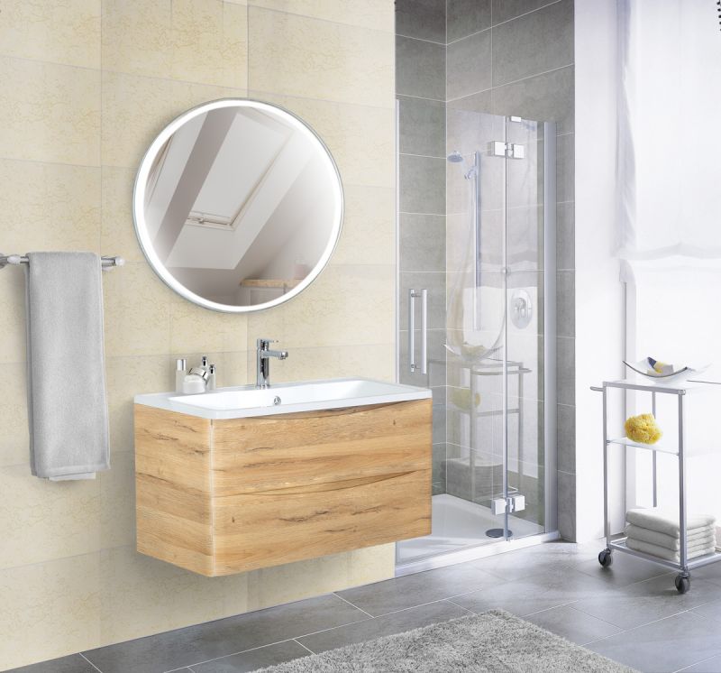 Тумба под раковину подвесная BelBagno ACQUA-1000-2C-SO-RR Rovere Rustico6