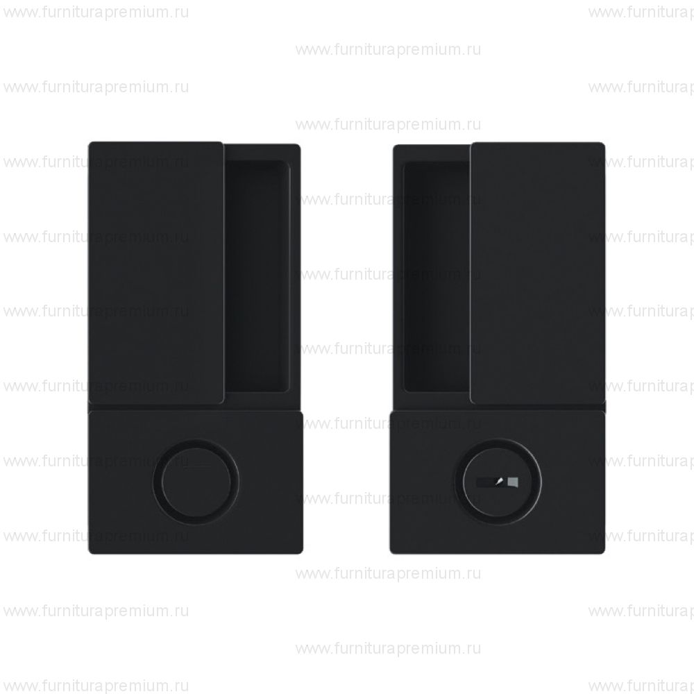 Ручка AGB WAVE B30002.00 для распашных дверей c замком под фиксатор